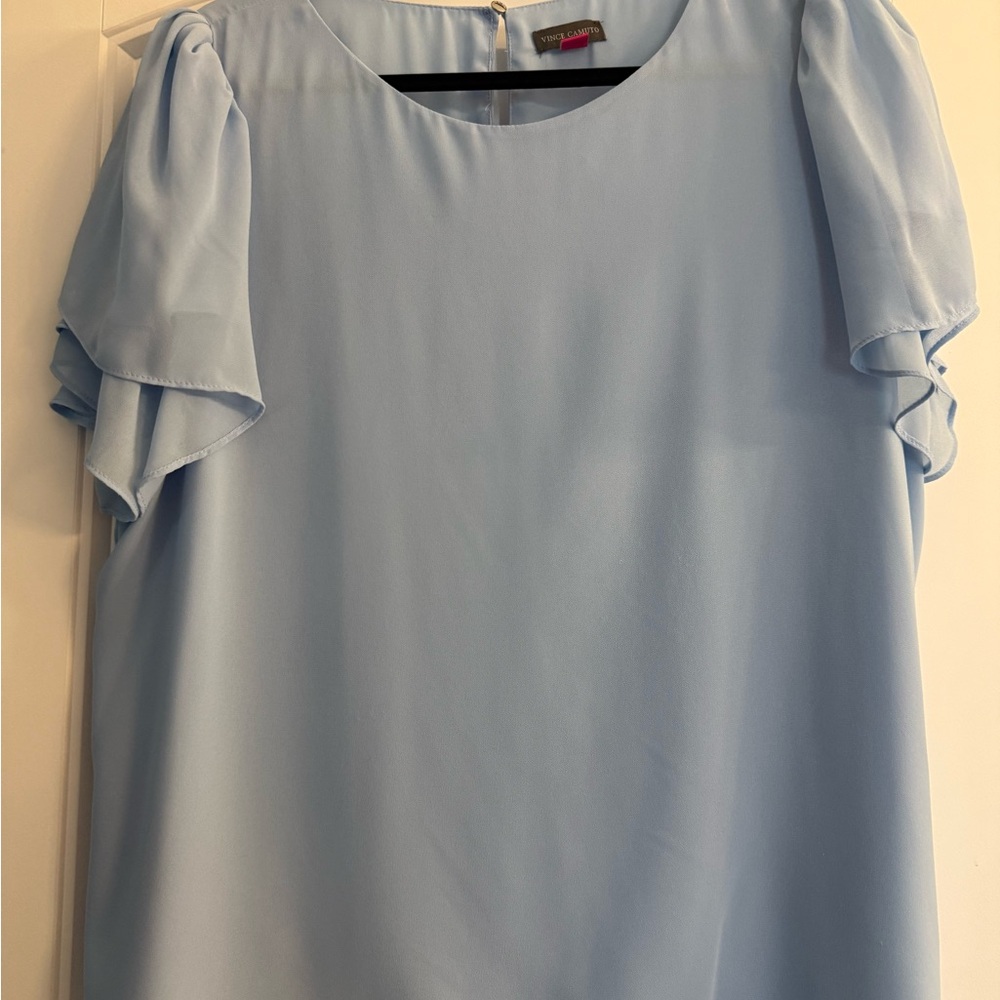 Vince Camuto Light Blue Blouse